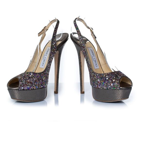 Jimmy Choo Glitter pumps - Picture 3 of 7
